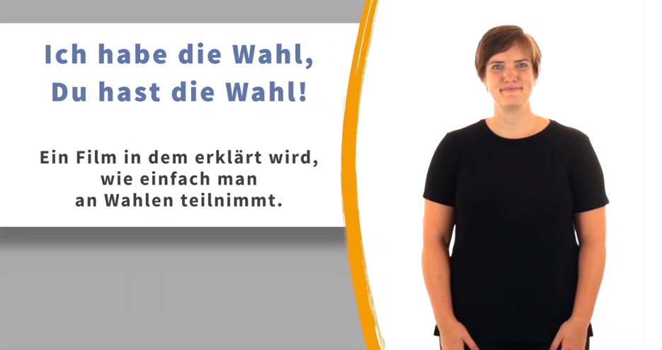 Link zu einem Video zur Kommunalwahl in Leichter Sprache